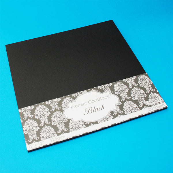Line 2020. 12×12 – Black Premier Card 250gsm. 20 pack